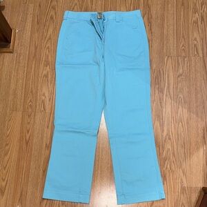 L.L. Bean Light Blue Straight Leg Pants